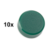 Magnet 15mm | 123ink | grön | 10st