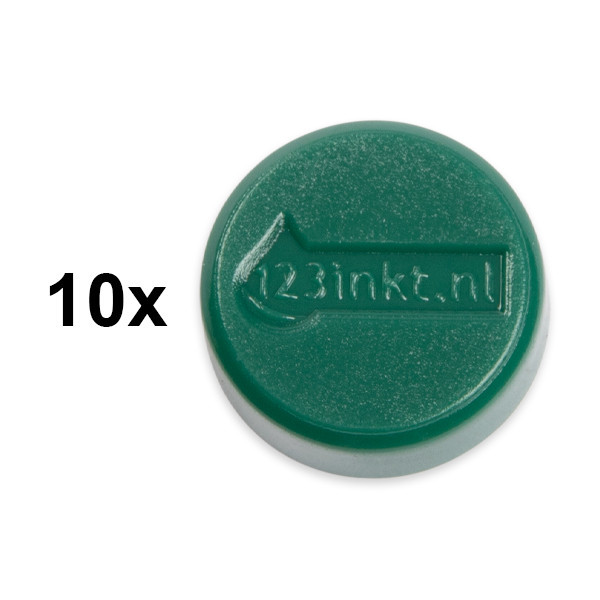 Magnet 20mm | 123ink | grön | 10st⭐ 301263 - 1