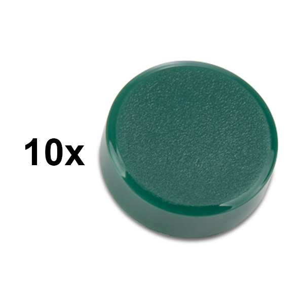 Magnet 20mm | 123ink | grön | 10st 6162055C 301263 - 1