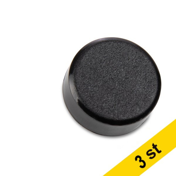 Magnet 20mm | 123ink | svart | 10st x3  301289 - 1