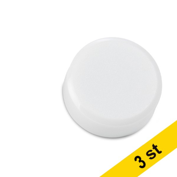 Magnet 20mm | 123ink | vit | 10st x3  301294 - 1