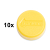 Magnet 20mm gul | 123ink 10st