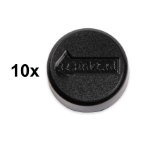 Magnet 20mm svart | 123ink 10st 301259