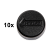Magnet 20mm svart | 123ink 10st