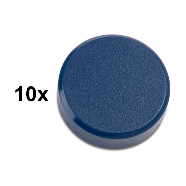 Magnet 30mm | 123ink | blå | 10st $$ 6163235C 301267 - 1