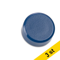 Magnet 30mm | 123ink | blå | 10st x3