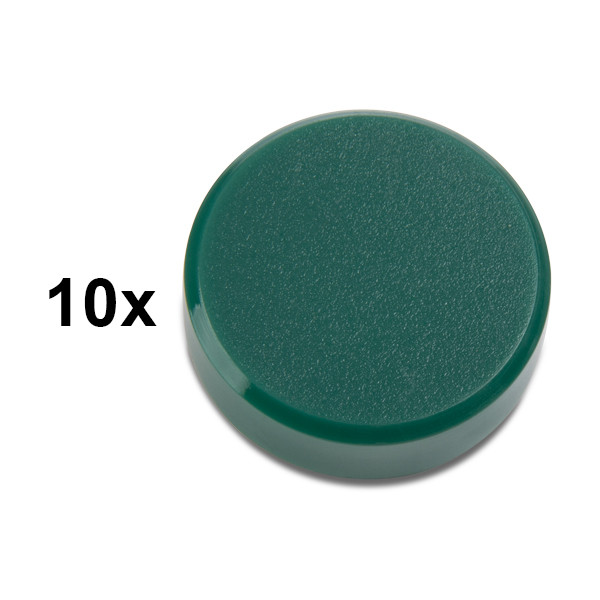 Magnet 30mm | 123ink | grön | 10st 6163255C 301270 - 1