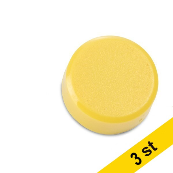 Magnet 30mm | 123ink | gul | 10st x3  301299 - 1
