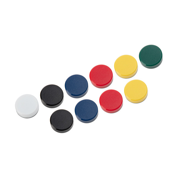 Magnet 30mm | 123ink | sorterade färger | 10st 6163299C 301272 - 1