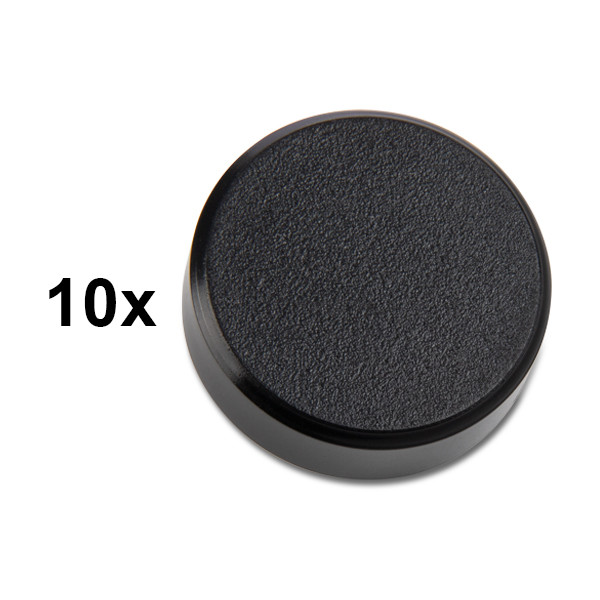 Magnet 30mm | 123ink | svart | 10st 6163290C 301266 - 1