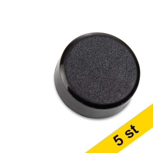 Magnet 30mm | 123ink | svart | 10st x5  301296 - 1