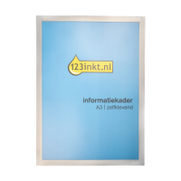 Magnetram A3 självhäftande | 123ink | silver 301631