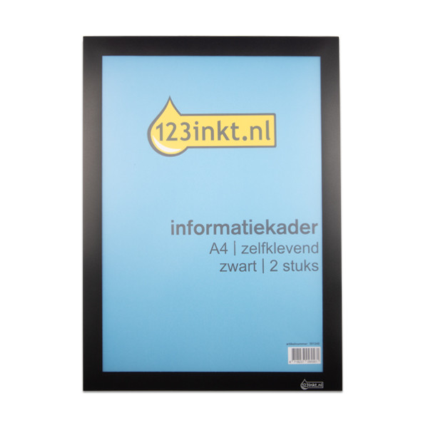 Magnetram A4 självhäftande | 123ink | svart | 2st 301245 - 1