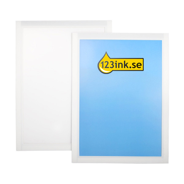 Magnetram A4 självhäftande | 123ink | vit | 2st 301638 - 2