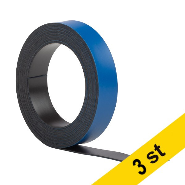 Magnettejp 1cm x 2m | 123ink blå | 3st 302154 - 1