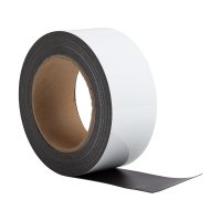 Magnettejp raderbar | 123ink | 5cm x 10m | vit 6524902C 301907