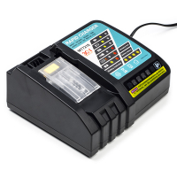 Makita LXT laddare 14,4V - 18V | 6,5A | DC18RC 195584-2 (varumärket 123ink) 14.4VLXT 18VLXT 193351-9 193352-7 193354-3 AMA00137