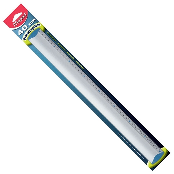 Linjal 40cm aluminium | Maped 248001 - 1