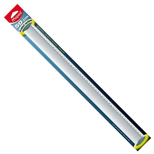 Maped Linjal 50cm | Maped | aluminium 120050 248002 - 1