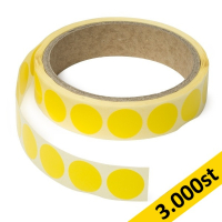 Markeringspunkter Ø18mm gul | 123ink | 3.000st 035231