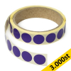 Markeringspunkter Ø18mm lila | 123ink | 3.000st 035244 - 1