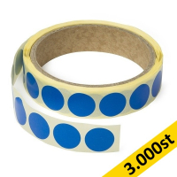 Markeringspunkter Ø18mm ljusblå | 123ink | 3.000st 035234