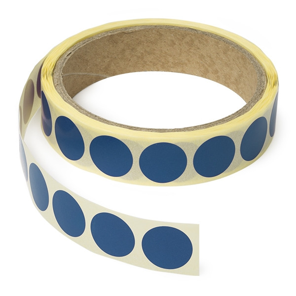 Markeringspunkter Ø18mm mörkblå | 123ink | 1.000st 300802 - 1