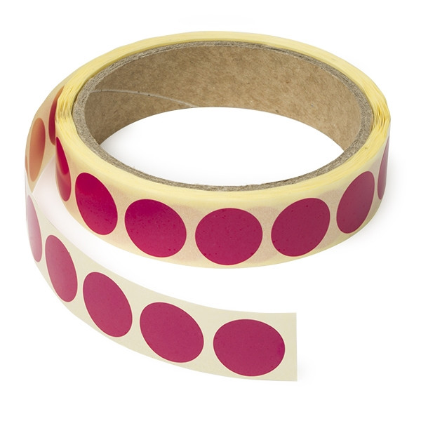 Markeringspunkter Ø18mm rosa | 123ink | 1.000st 300806 - 1