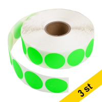 Markeringspunkter Ø35mm grön | 123ink | 2.000st x3 302356