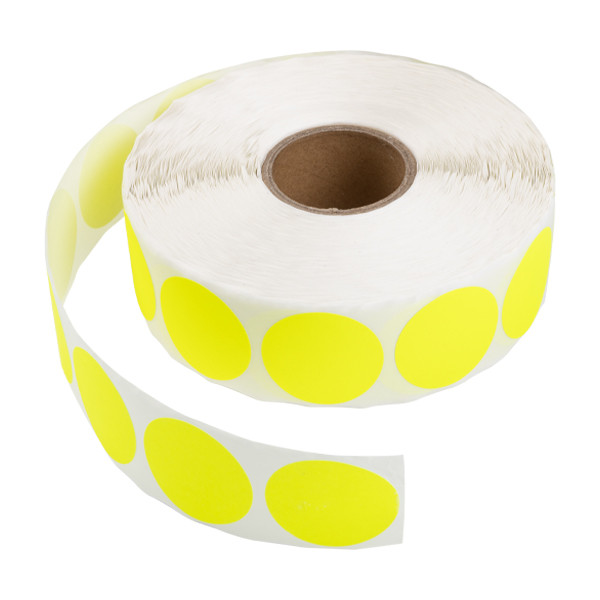 Markeringspunkter Ø35mm gul | 123ink | 2.000st 302335 - 1
