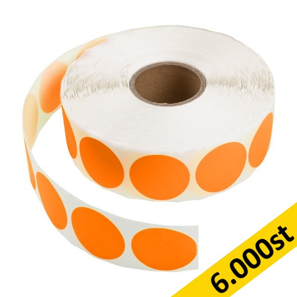 Markeringspunkter Ø35mm orange | 123ink | 2.000st x3 302358 - 1
