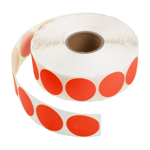 Markeringspunkter Ø35mm röd | 123ink | 2.000st 302333 - 1