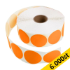 Markeringspunkter Ø50mm orange | 123ink | 2.000st x3 302363 - 1