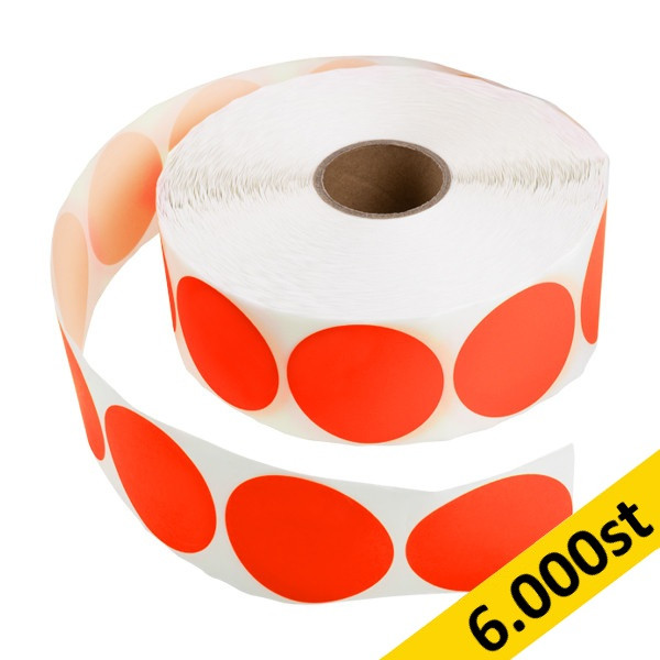 Markeringspunkter Ø50mm röd | 123ink | 2.000st x3 302360 - 1