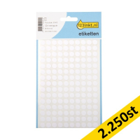 Markeringspunkter Ø8mm vit | 123ink | 450st x5⭐ 301506