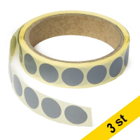 Markeringspunkter 18mm Ø grå | 123ink | 1.000st x3  035241