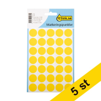 Markeringspunkter 19mm Ø | gul | 123ink | 105st x5