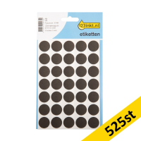 Markeringspunkter 19mm Ø svart | 123ink | 525st 301518