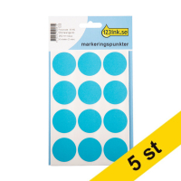 Markeringspunkter 32mm Ø | blå | 123ink | 240st x5  301526