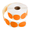 Markeringspunkter 50mm Ø | orange | 123ink | 2.000st