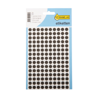 Markeringspunkter 8mm Ø | svart | 123ink | 450st⭐ 1849C 3009C 301470