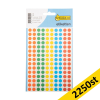 Markeringspunkter 8mm Ø blandade färger | 123ink | 450st x5⭐ 301500