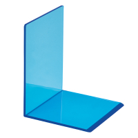 Maul ⭐Bokstöd 10 x 10 x 13cm | Maul | neonblå transparent akryl 2st 3513631 402341