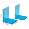 Maul Bokstöd 10 x 10 x 13cm | Maul | neonblå transparent akryl 2st⭐ 3513631 402341 - 3