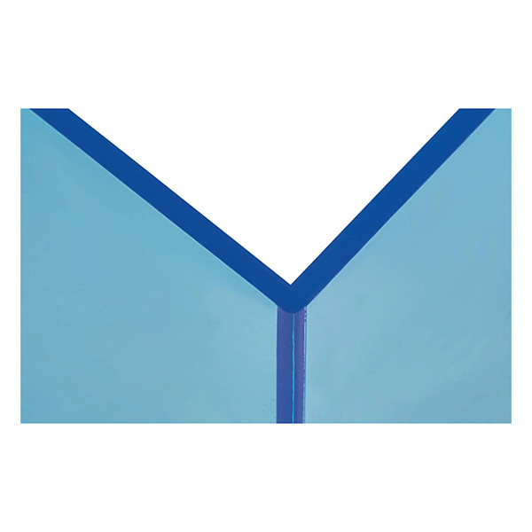 Maul Bokstöd 10 x 10 x 13cm | Maul | neonblå transparent akryl 2st⭐ 3513631 402341 - 5