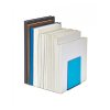 Maul Bokstöd 10 x 10 x 13cm | Maul | neonblå transparent akryl 2st⭐ 3513631 402341 - 6
