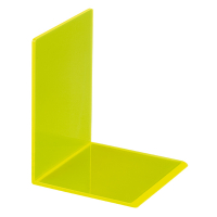 Maul Bokstöd 10 x 10 x 13cm | Maul | neongul transparent akryl 2st 3513611 402339