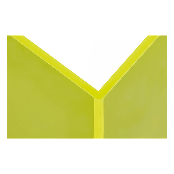 Maul Bokstöd 10 x 10 x 13cm | Maul | neongul transparent akryl 2st 3513611 402339 - 5