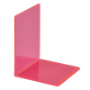 Maul Bokstöd 10 x 10 x 13cm | Maul | neonrosa transparent akryl 2st 3513621 402340 - 1