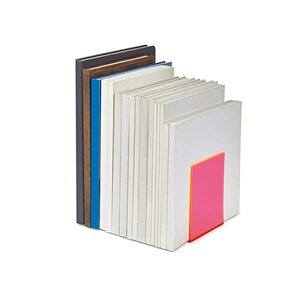 Maul Bokstöd 10 x 10 x 13cm | Maul | neonrosa transparent akryl 2st 3513621 402340 - 6